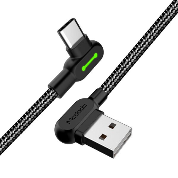 Καλώδιο Mcdodo Button USB - USB-C 1,2 m μαύρο CA-5281