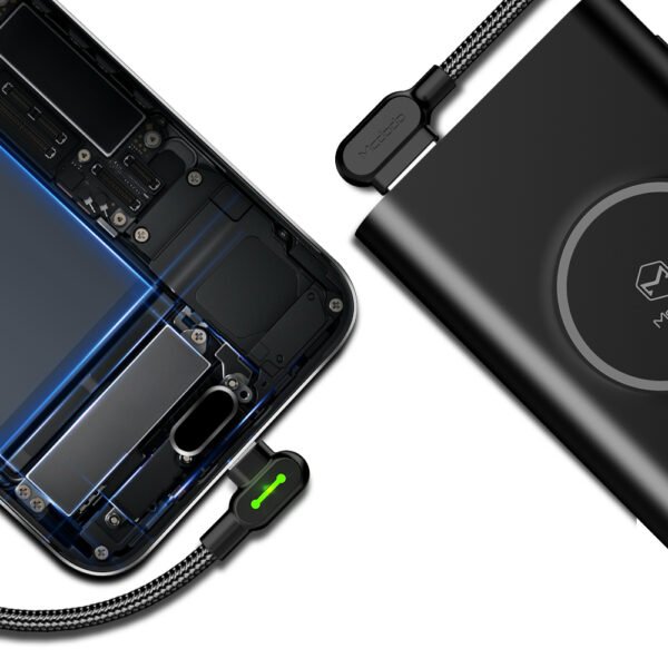 Καλώδιο Mcdodo Button USB - USB-C 1,2 m μαύρο CA-5281