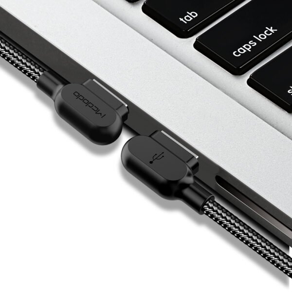 Καλώδιο Mcdodo Button USB - USB-C 1,2 m μαύρο CA-5281