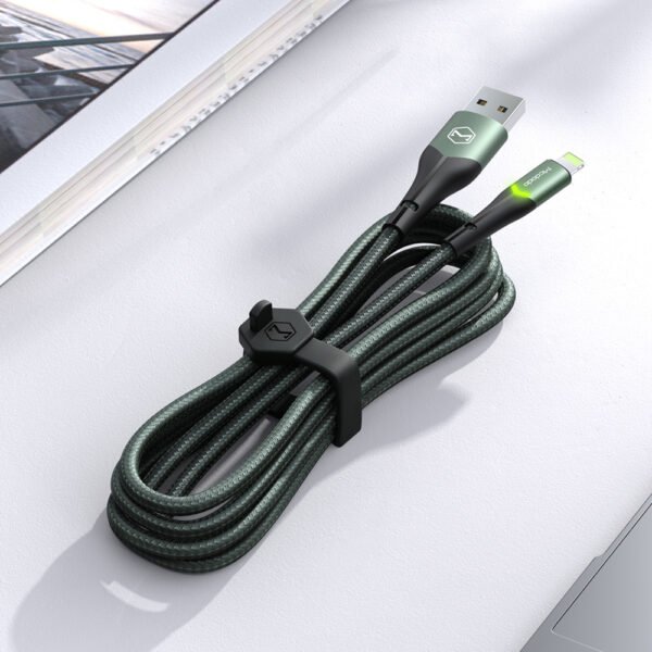 Καλώδιο Mcdodo Magnificence USB - Lightning 1,8 m πράσινο CA-7844
