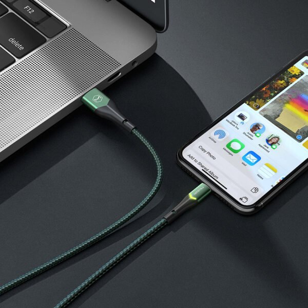 Καλώδιο Mcdodo Magnificence USB - Lightning 1,8 m πράσινο CA-7844