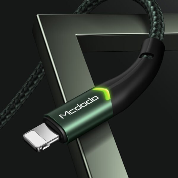 Καλώδιο Mcdodo Magnificence USB - Lightning 1,8 m πράσινο CA-7844