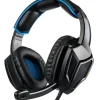 SADES Gaming Headset A6, multiplatform, USB, LED,