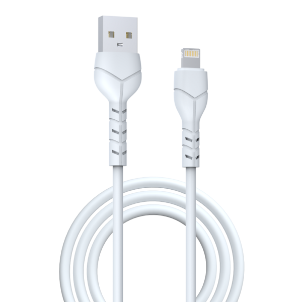 Devia καλώδιο Kintone USB - Lightning 1,0 m 2,1A λευκό