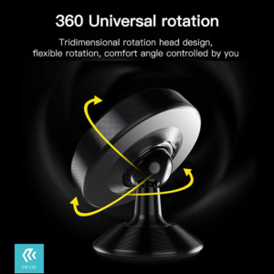 DEVIA Goblet series Sucker Car Mount Holder Black